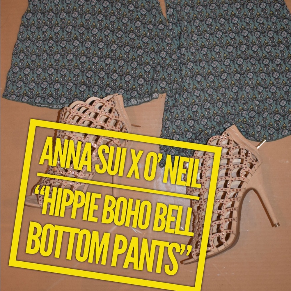 O’Neill x Anna Sui- “Boho Bell Bottom” Size Small
